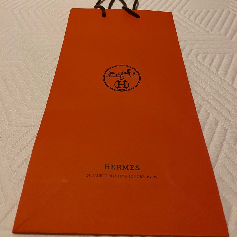 Luxury brand shopping bag